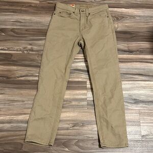 Devil Dog Dungarees Jeans Pants Mens 30x30 Slim Regular Waist Khaki DD2006